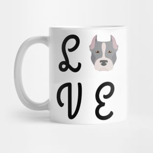 Pitbull American Bully Love Mug